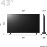 Телевизор LG UR78 43UR78006LK