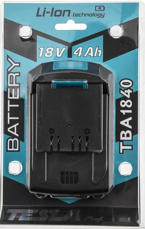 Аккумулятор для инструмента Tesla TBA1840 (18В/4 Ah)