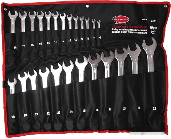 Набор ключей RockForce RF-5261H (25 предметов)