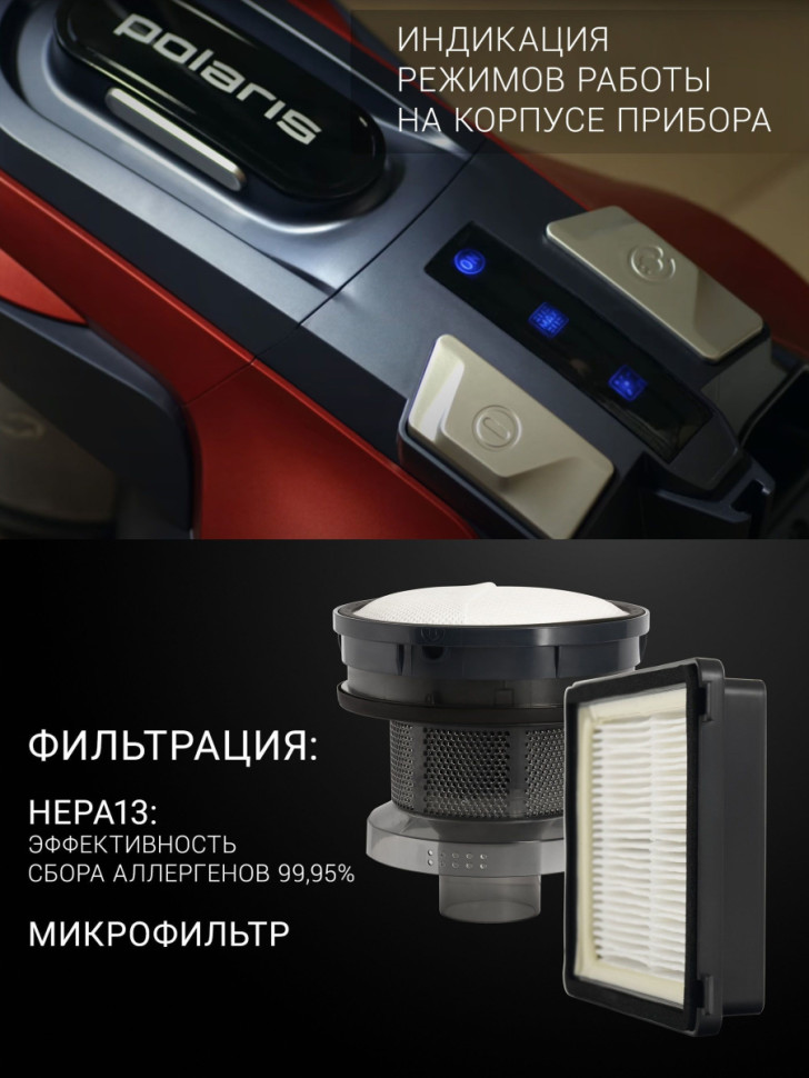 Пылесос Polaris PVC 2003Ri Пылесос Polaris PVC 2003Ri