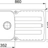 Кухонная мойка Franke Antea AZG 611-86 (белый)
