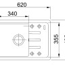 Кухонная мойка Franke Malta BSG 611-62 оникс Кухонная мойка Franke Malta BSG 611-62 оникс