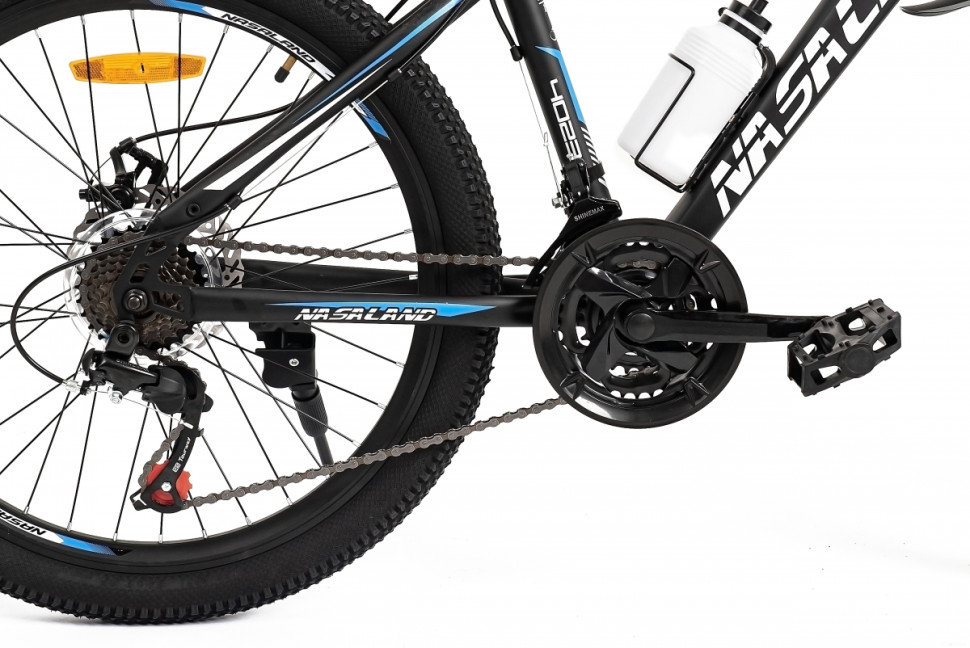 Велосипед Nasaland 4023M 24 р.15 2021 (черный/синий)
