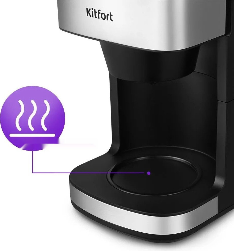Капельная кофеварка Kitfort KT-7366
