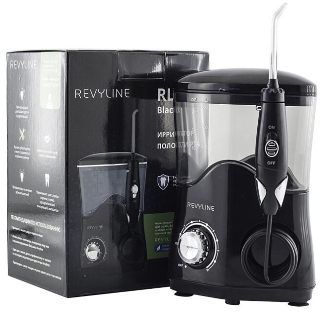 Электрическая зубная щетка Revyline RL 100 (черный)