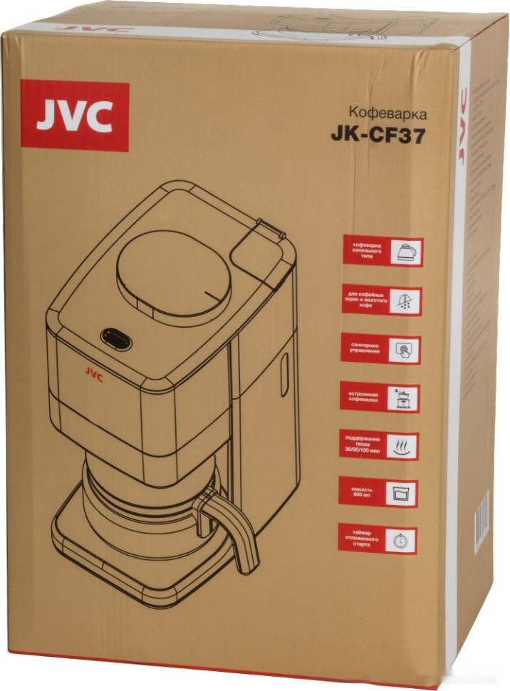 Капельная кофеварка JVC JK-CF37