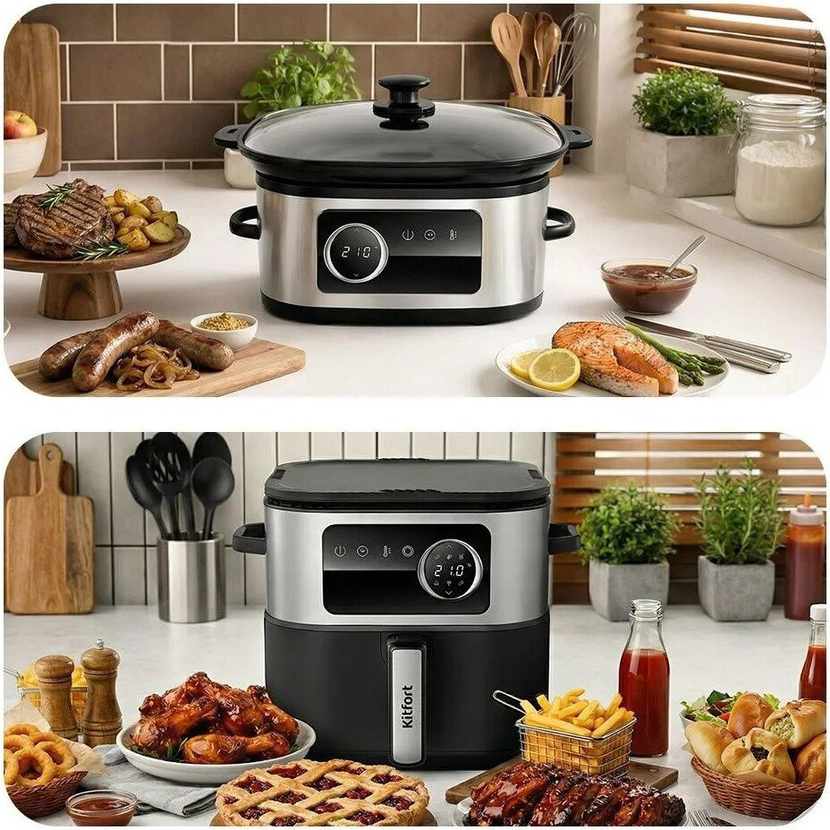 Аэрогриль Kitfort KT-8127 Аэрогриль Kitfort KT-8127