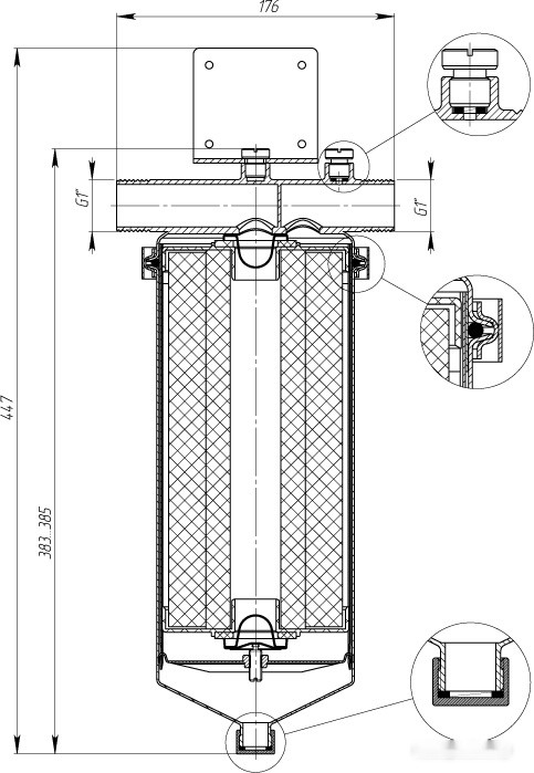 Корпус Гейзер Тайфун 10BB Корпус Гейзер Тайфун 10BB