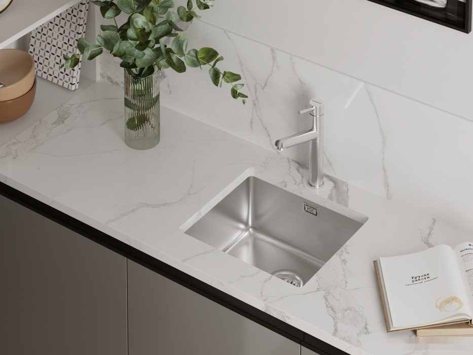 Кухонная мойка Ukinox Лофт LOB400.400-GT10P Кухонная мойка Ukinox Лофт LOB400.400-GT10P