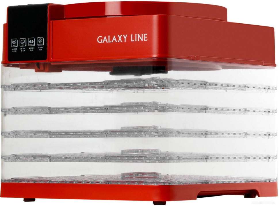 Сушилка для овощей и фруктов Galaxy Line GL2630 (красный) Сушилка для овощей и фруктов Galaxy Line GL2630 (красный)