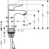 Смеситель Hansgrohe Metris 31088000