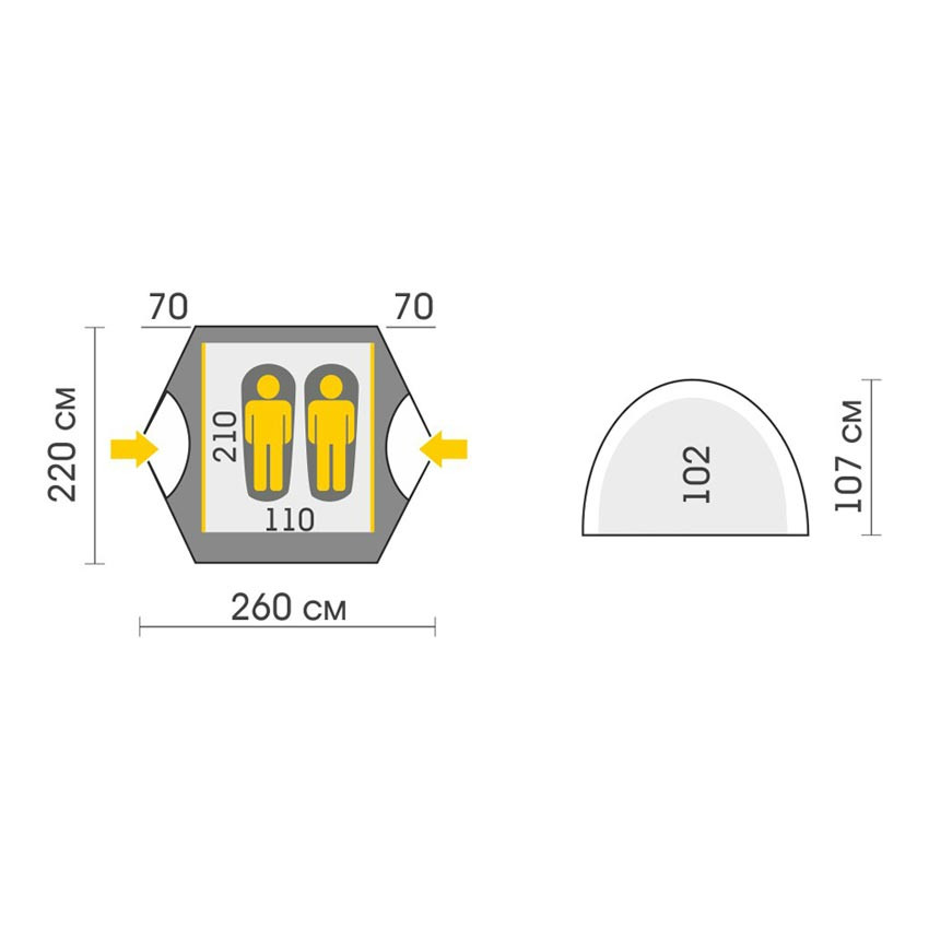 Палатка Talberg Explorer 2 Палатка Talberg Explorer 2