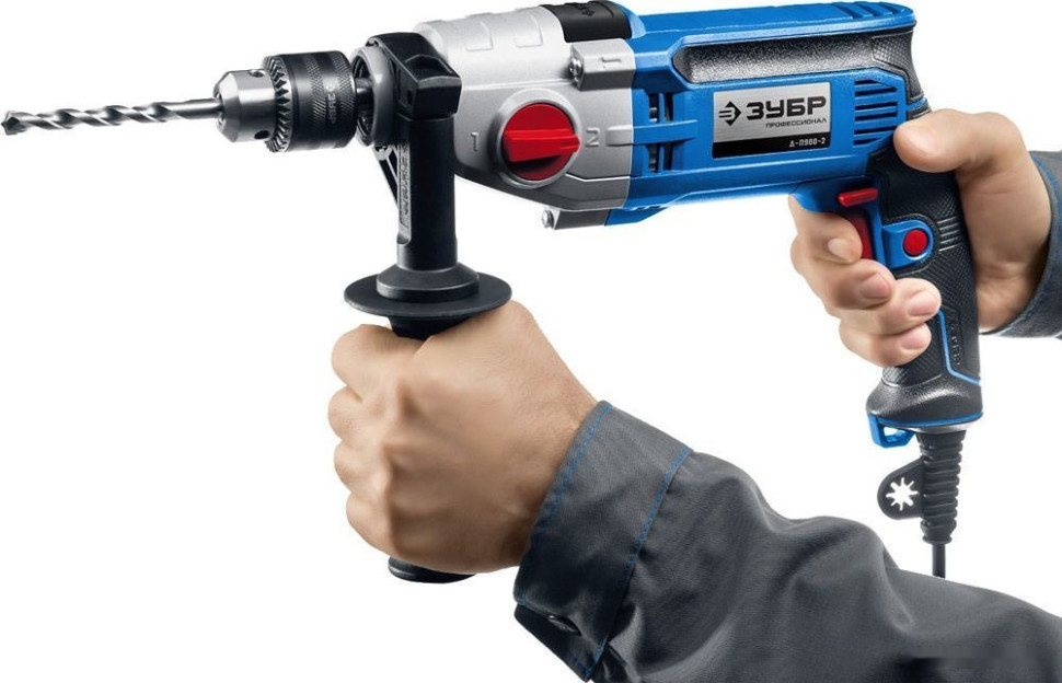 Безударная дрель ЗУБР Д-П900-2 Безударная дрель ЗУБР Д-П900-2