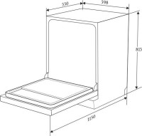 Посудомоечная машина ZUGEL ZDI607