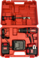 Ударная дрель-шуруповерт Elitech ДА 18УБЛ2 (с 2-мя АКБ 2 Ач, кейс)