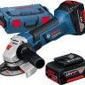 Угловая шлифмашина Bosch GWS 18 V-LI Professional (два аккумулятора 5 А*ч) Угловая шлифмашина Bosch GWS 18 V-LI Professional (два аккумулятора 5 А*ч)