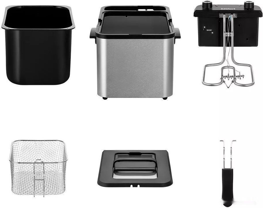 Фритюрница Kitfort KT-4077 Фритюрница Kitfort KT-4077