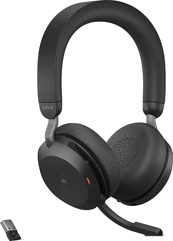 Наушники Jabra Evolve2 75 MS Stereo USB-A (черный)