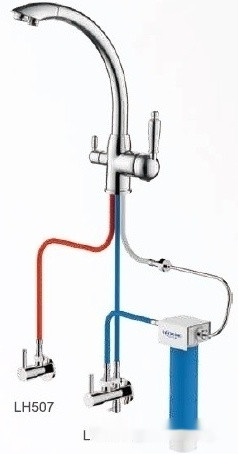 Смеситель Ledeme L4555-3