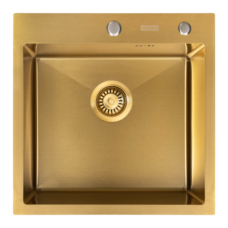 Кухонная мойка ARFEKA ECO AR 500*500 GOLD PVD NANO