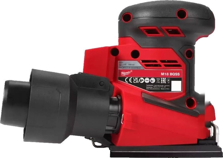 Шлифовальная машина Milwaukee M18 BQSS-502B 4933479967 (с 2-мя АКБ, сумка) Шлифовальная машина Milwaukee M18 BQSS-502B 4933479967 (с 2-мя АКБ, сумка)