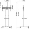 Кронштейн Arm Media PT-Stand-8 (черный)