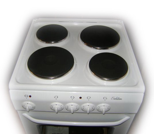 Плита De Luxe 5004.12э (White) Плита De Luxe 5004.12э (White)