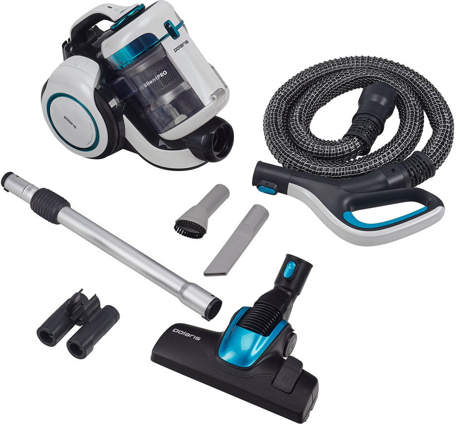 Пылесос Polaris PVC 1834 Silent (Жемчужный-Бирюзовый) Пылесос Polaris PVC 1834 Silent (Жемчужный-Бирюзовый)