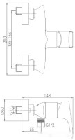 Смеситель Damixa Palace Grand 462000000