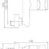 Смеситель Damixa Palace Grand 462000000