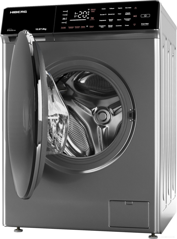 Стиральная машина HIBERG i-DDQ9 10714 SD Стиральная машина HIBERG i-DDQ9 10714 SD