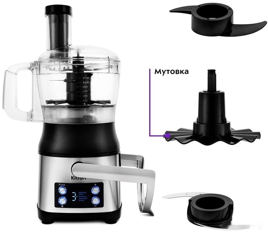 Кухонный комбайн Kitfort KT-1395 Кухонный комбайн Kitfort KT-1395