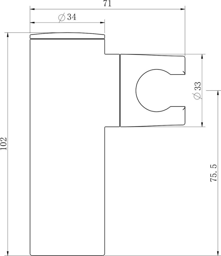 Смеситель Lauter Temp 21YH50427-4 с лейкой Relexa Nevada 21S10146