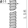 Смеситель Lauter Temp 21YH50427-4 с лейкой Relexa Nevada 21S10146