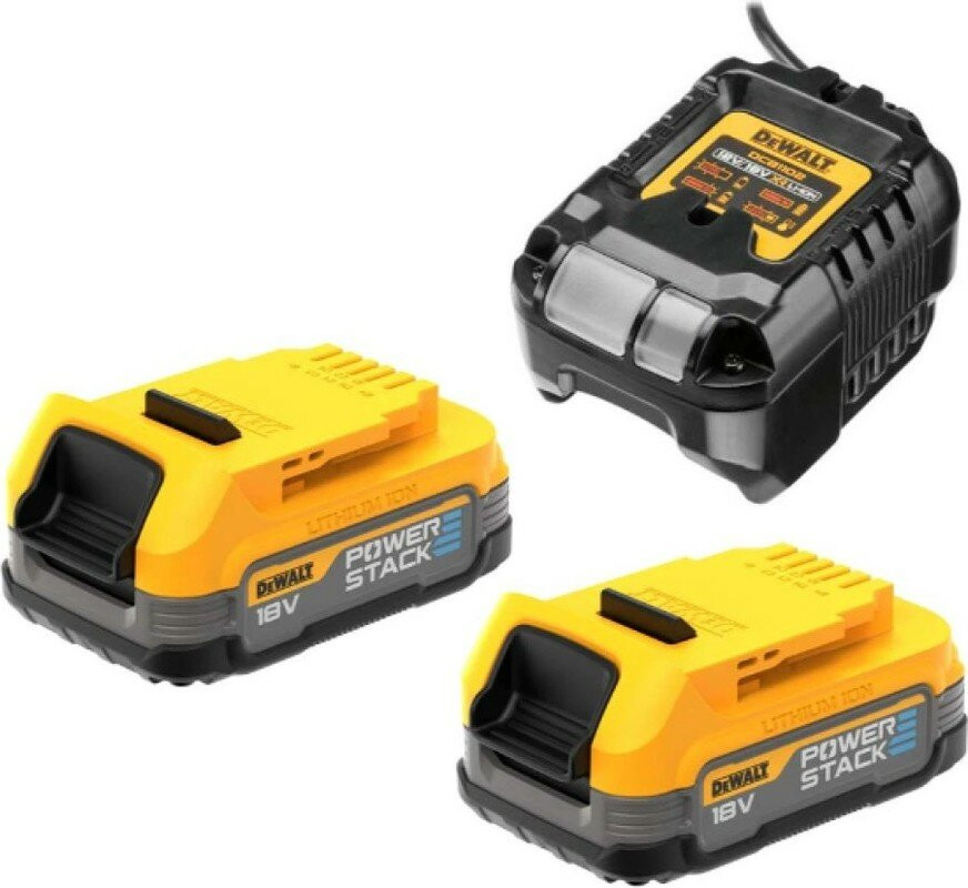 Аккумулятор для инструмента DeWALT DCB1102E2 (18В/2x1.7 Ач + 12-18В)