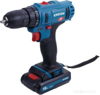 Дрель-шуруповерт Кратон CD-18-Li-2.0 31101057 (с 2-мя АКБ 2 Ач, кейс, оснастка)