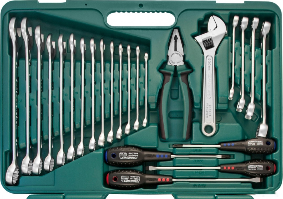 Универсальный набор инструментов Jonnesway S04H624101SA (101 предмет) Универсальный набор инструментов Jonnesway S04H624101SA (101 предмет)