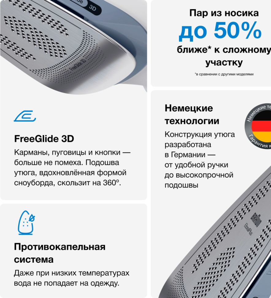 Утюг Braun SI 5078 GY Утюг Braun SI 5078 GY