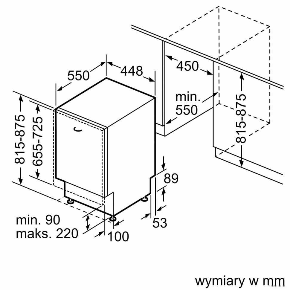 Посудомоечная машина Bosch Serie 4 SPV4XMX20E