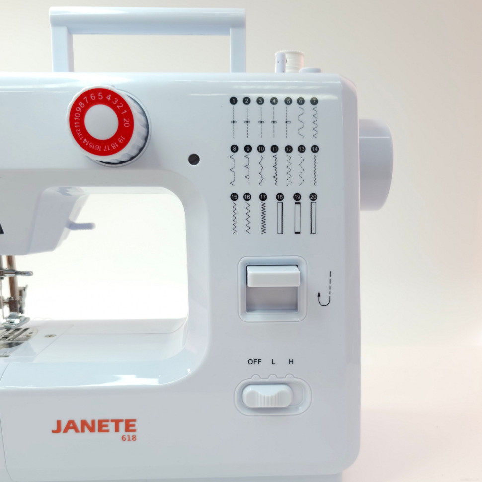 Электромеханическая швейная машина Janete 618 Электромеханическая швейная машина Janete 618