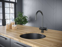 Смеситель Paulmark Heller He213218-GM (вороненая сталь)