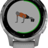 Умные часы Garmin Vivoactive 4s (серый/серебристый)