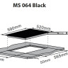 Варочная панель ZorG Technology MS 064 (черный)