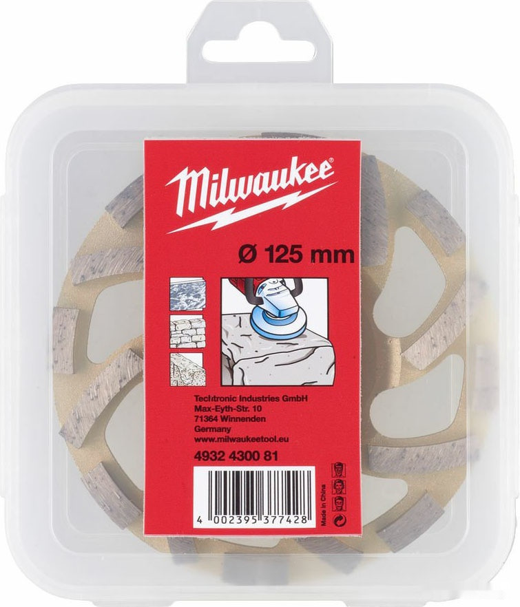Алмазная чашка Milwaukee 4932430081 Алмазная чашка Milwaukee 4932430081