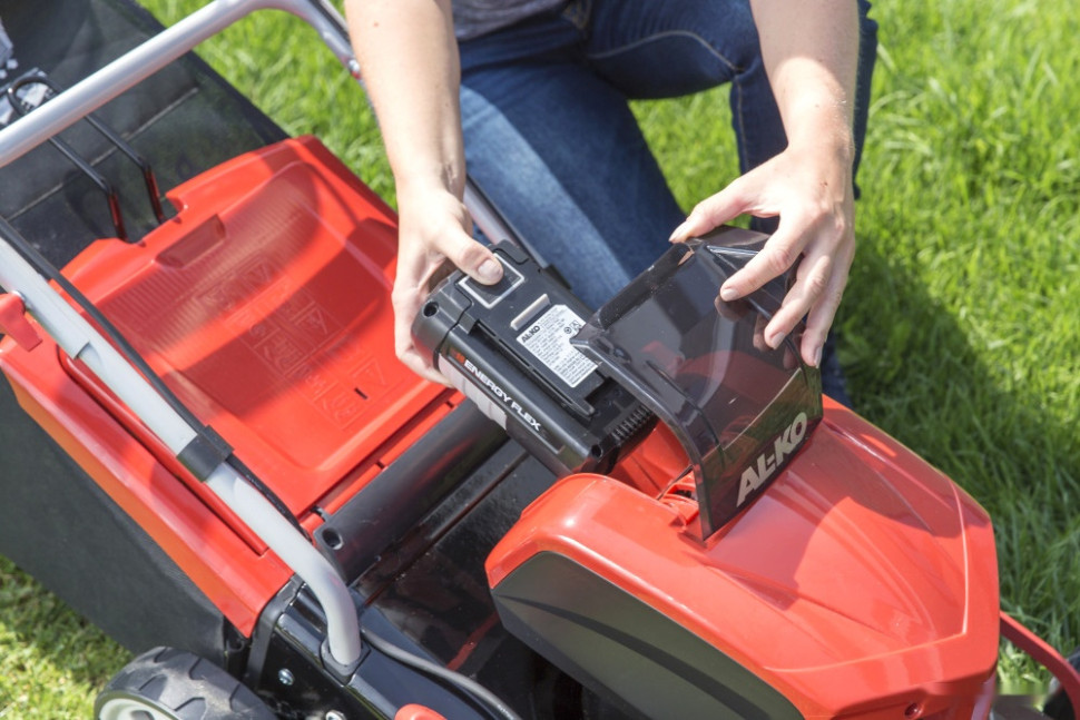 Газонокосилка AL-KO Energy Flex 46.9 Li SP 113690 (без АКБ) Газонокосилка AL-KO Energy Flex 46.9 Li SP 113690 (без АКБ)