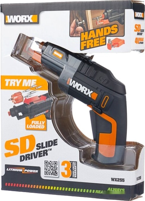 Электроотвертка Worx WX255 4V SD Электроотвертка Worx WX255 4V SD