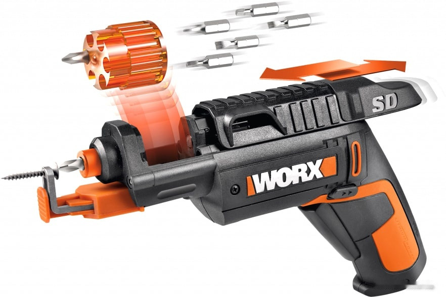 Электроотвертка Worx WX255 4V SD Электроотвертка Worx WX255 4V SD