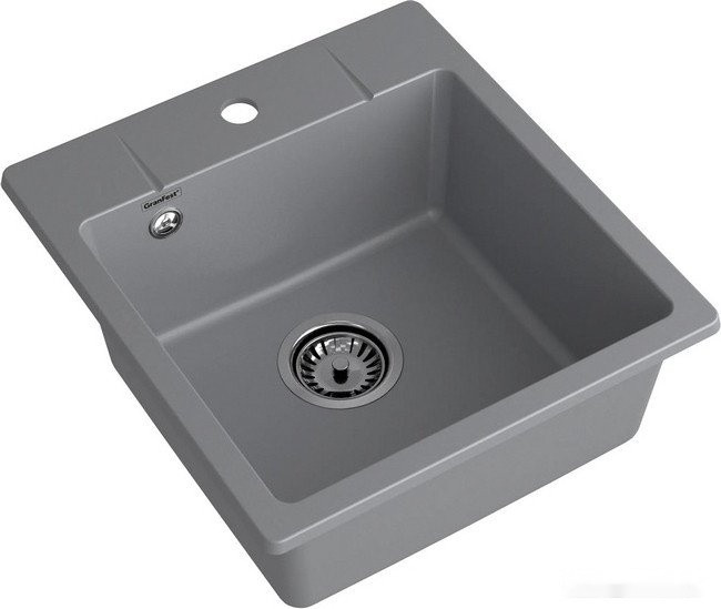 Кухонная мойка GranFest Urban GF-UR-245 (темно-серый) Кухонная мойка GranFest Urban GF-UR-245 (темно-серый)
