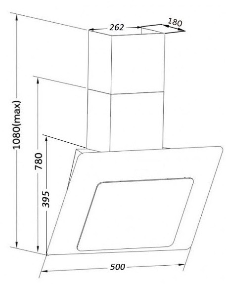Вытяжка Germes Baden Sensor 50 (Black)