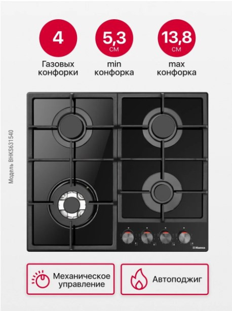 Варочная панель Hansa BHKS631540